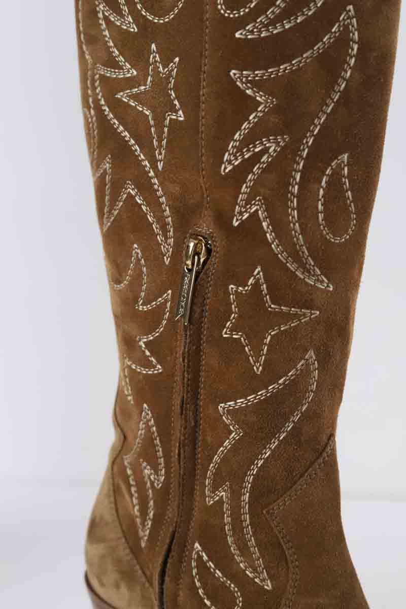 Bottes western Free Lance  Marron