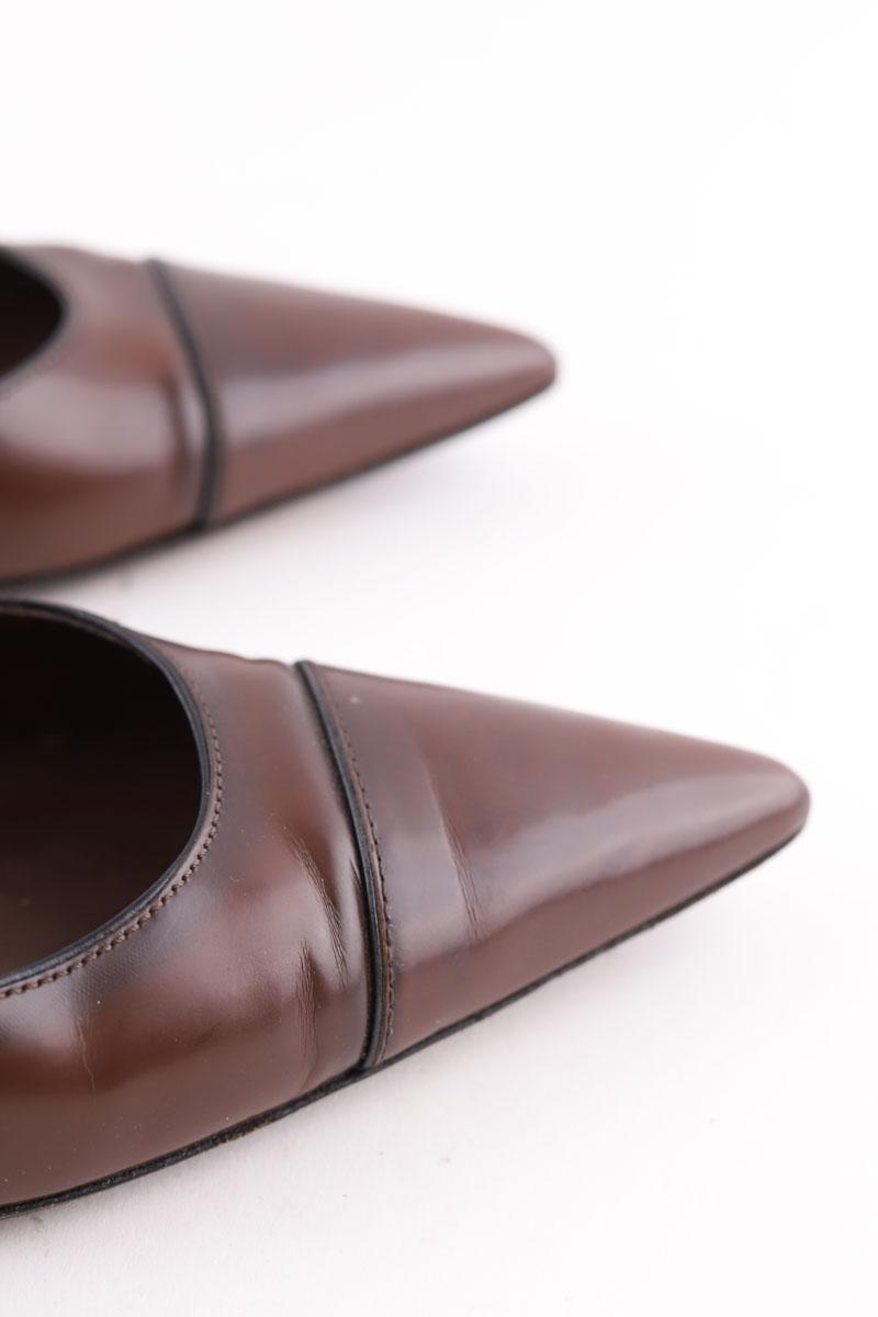 Talons Gucci  Marron