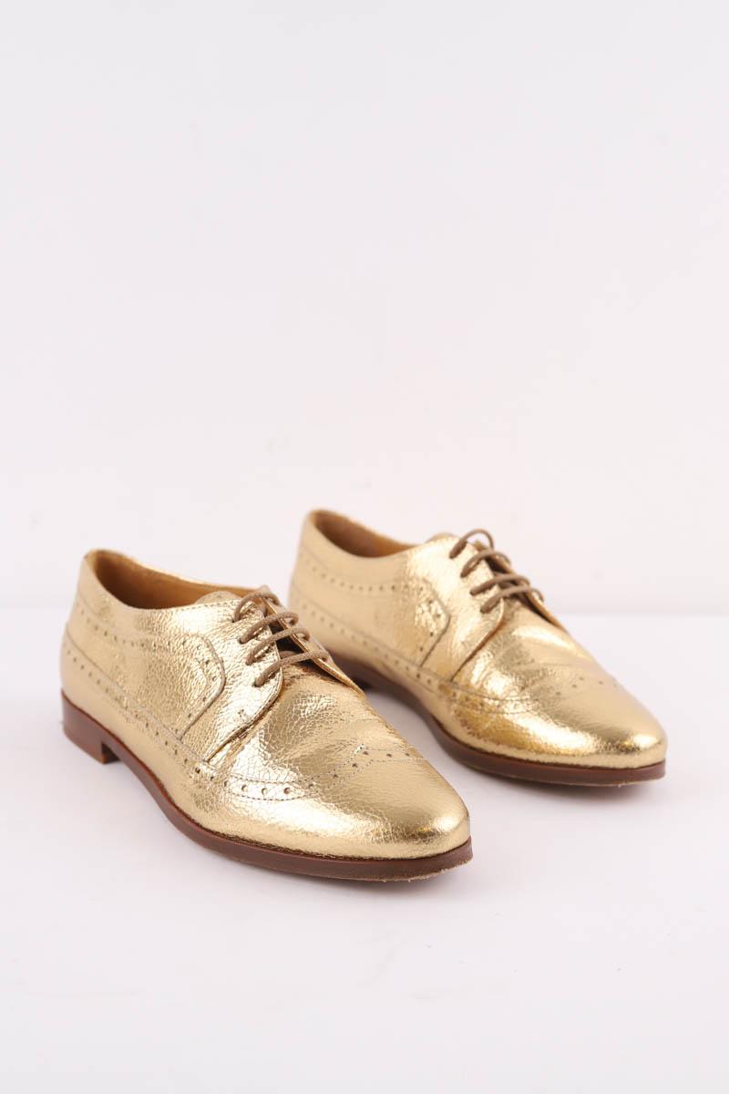 Chaussures à lacets Sézane  Doré