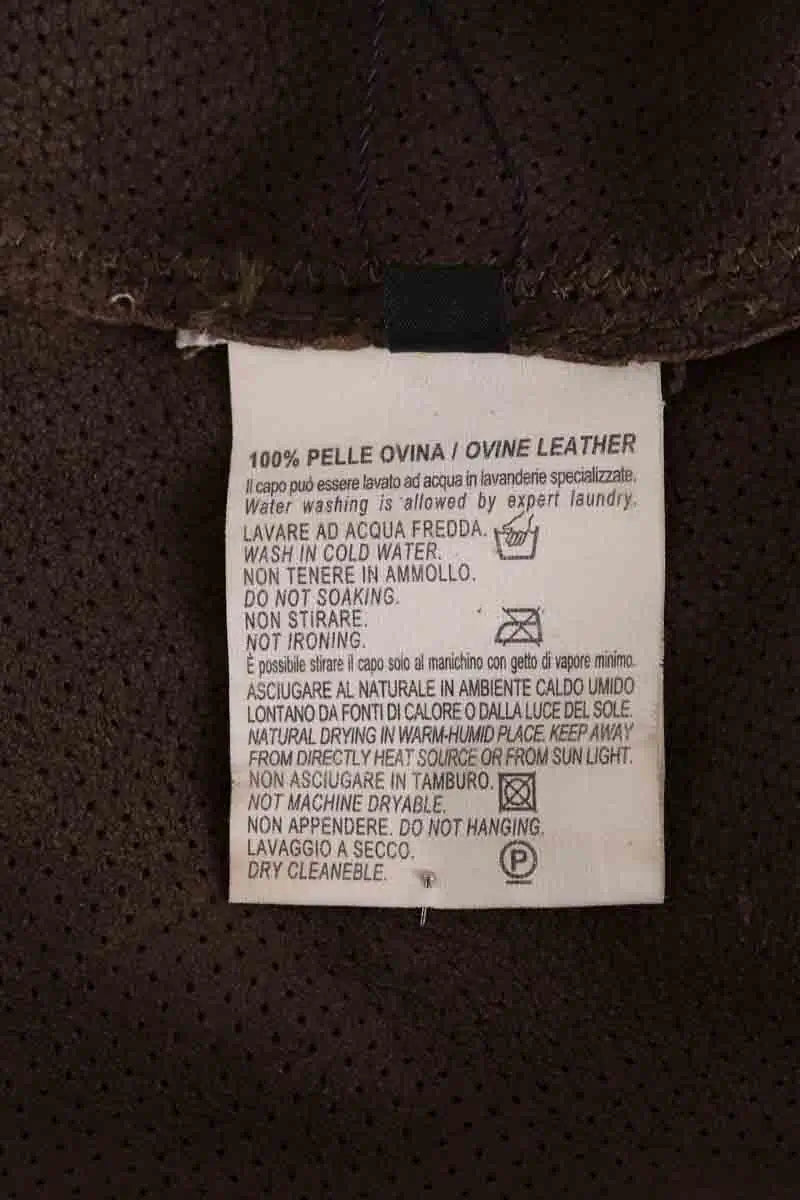 Veste Other Brand Marron en Cuir