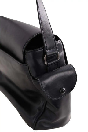 Cartable Saint Laurent Noir en Cuir