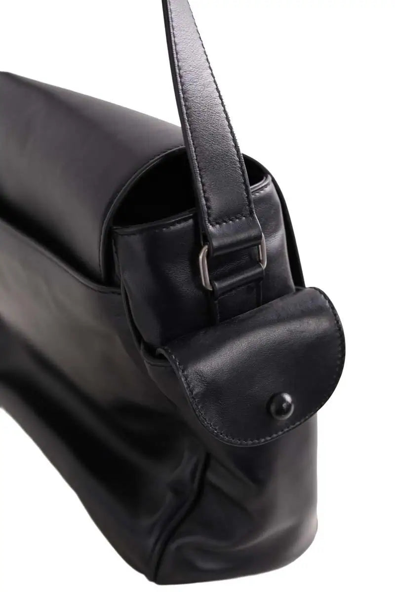 Cartable Saint Laurent Noir en Cuir