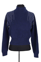 Pull Liu Jo Bleu en Synthétique, taille XS - Seconde Main