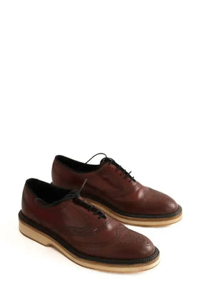 Mocassins JM Weston Marron en Cuir