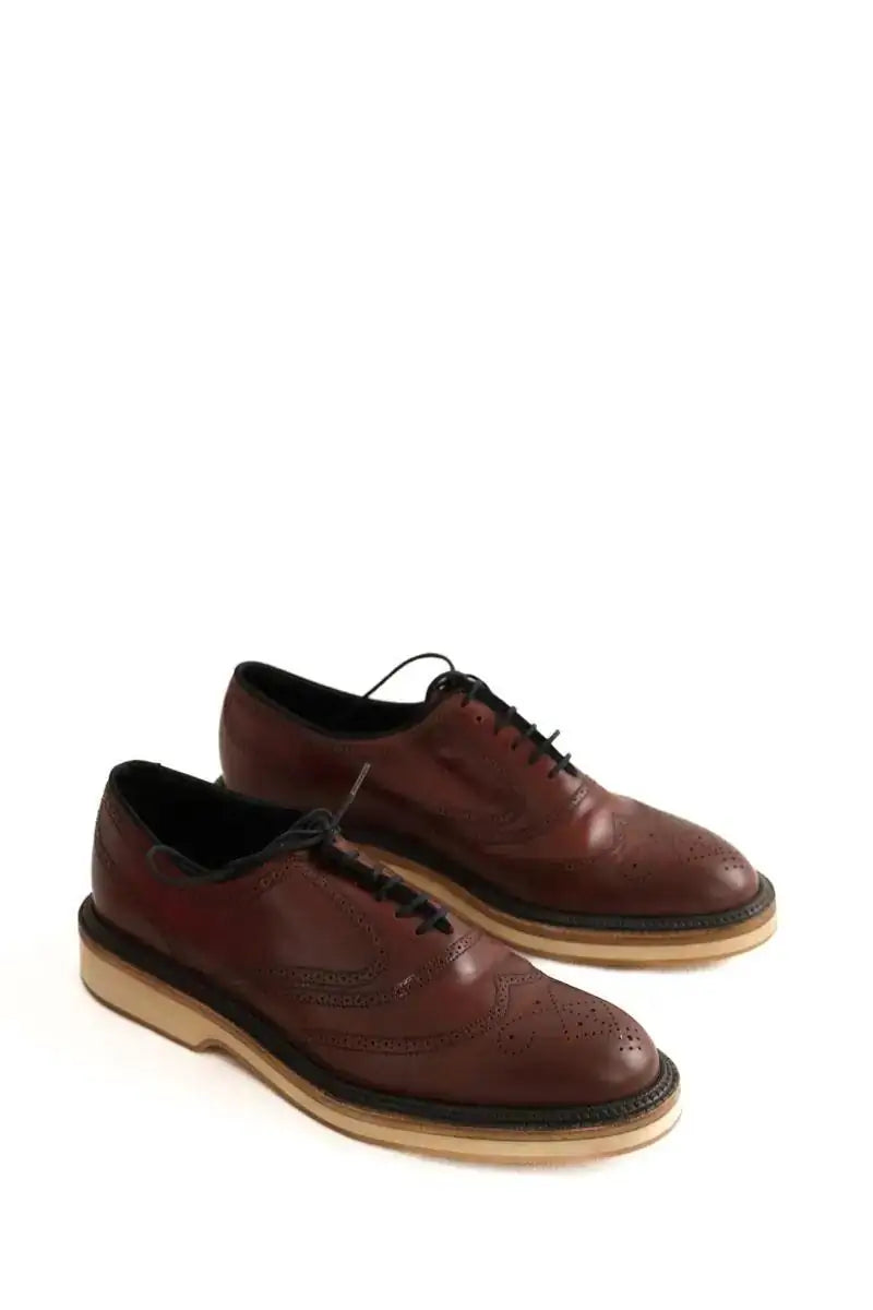 Mocassins JM Weston Marron en Cuir
