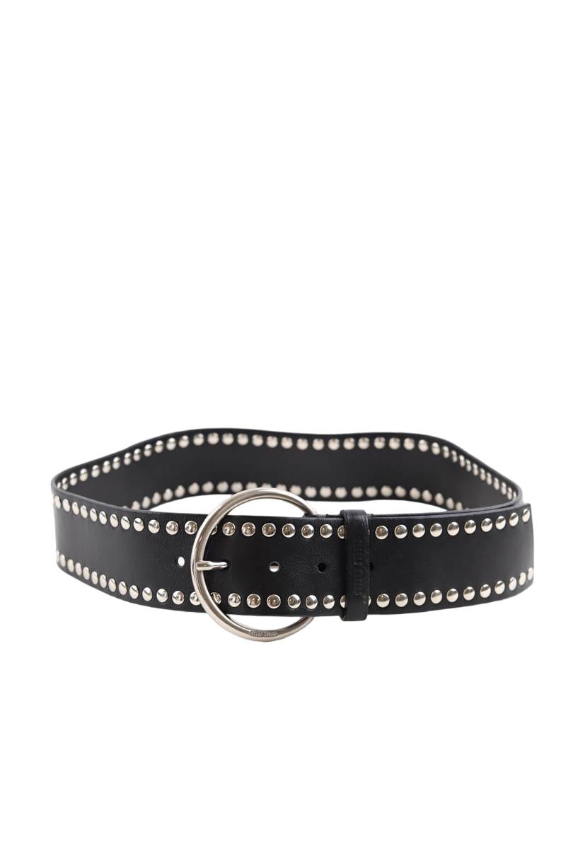 Ceinture Miu Miu  Noir