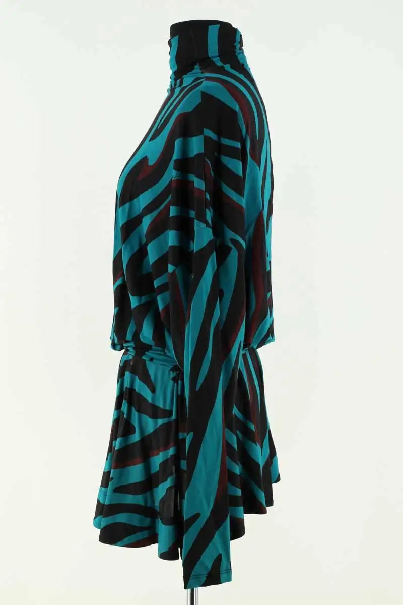 Robe Pinko Bleu en Viscose