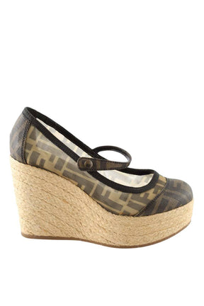 Talons Fendi  Marron