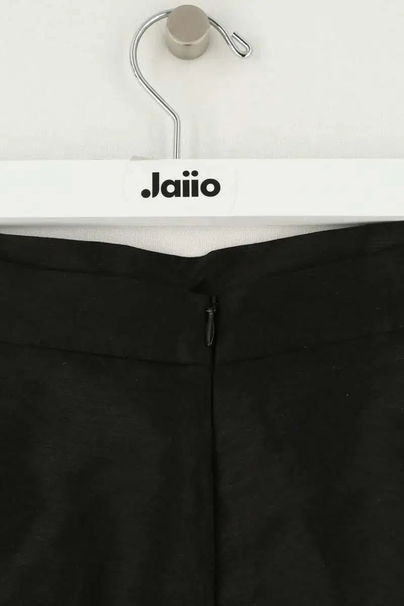 Mini short Maje Noir en Lin