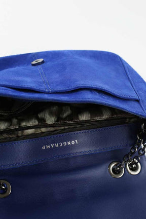 Sacs à bandoulière Longchamp Amazone Bleu