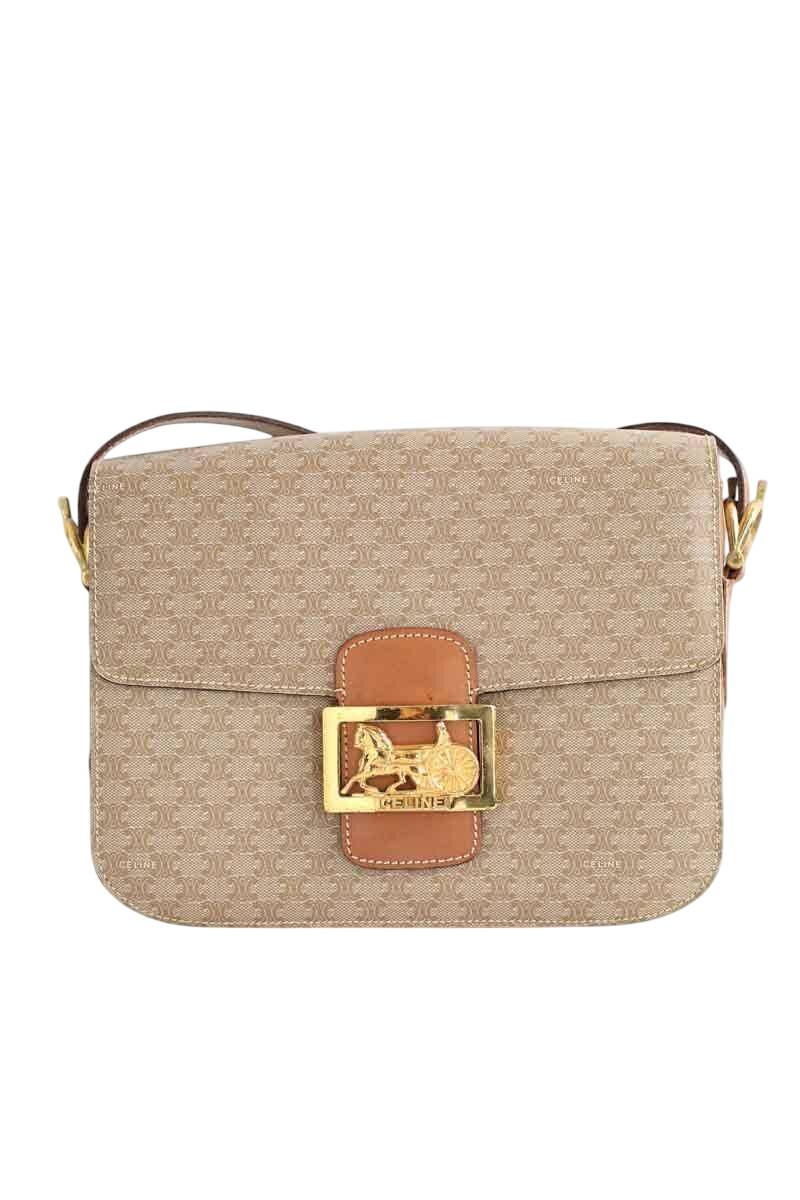 Sacs à bandoulière Celine Triomphe Marron