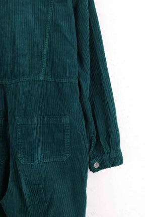 Combinaison Modetrotter Vert en Velours