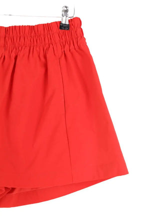 Mini short Maje Rouge en Synthétique