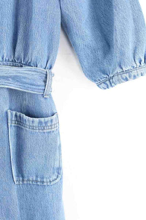 Combinaison Des Petits Hauts  Bleu