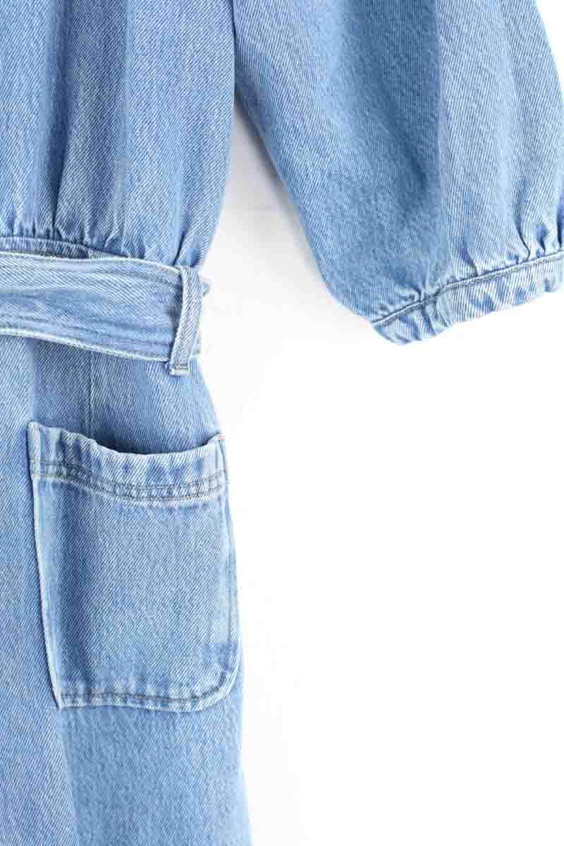 Combinaison Des Petits Hauts  Bleu