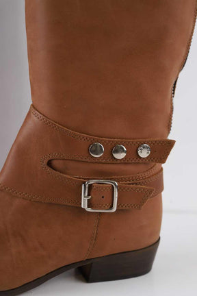 Bottes Sandro  Marron
