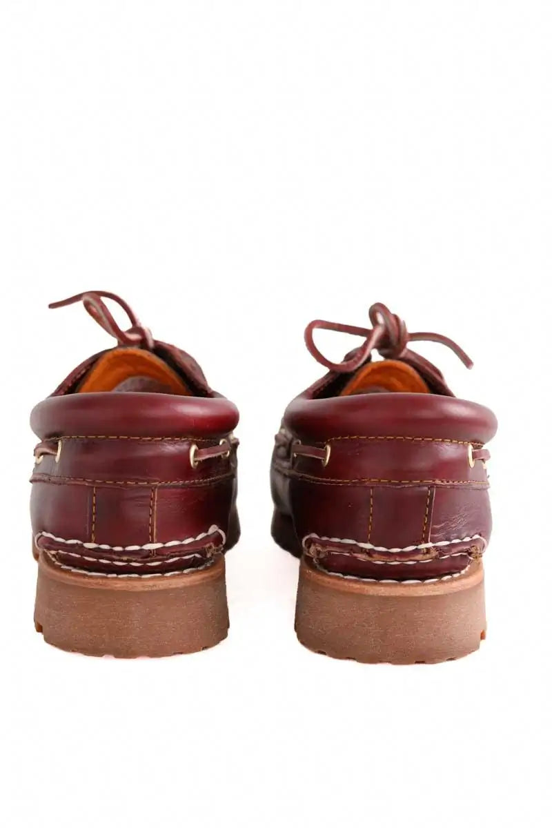 Chaussures à lacets Timberland Bordeaux en Cuir