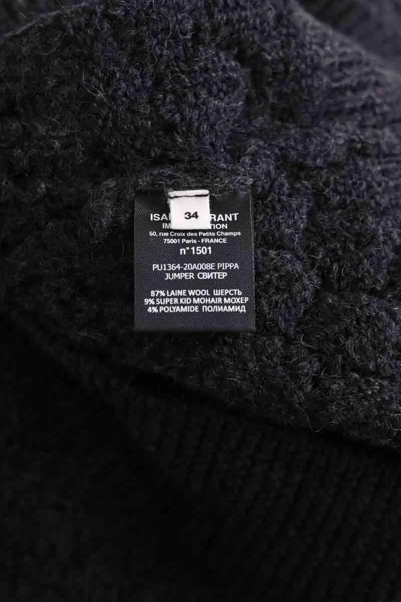 Pull Isabel Marant Étoile Anthracite en Laine