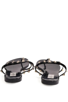 Sandales Valentino Noir en Plastique