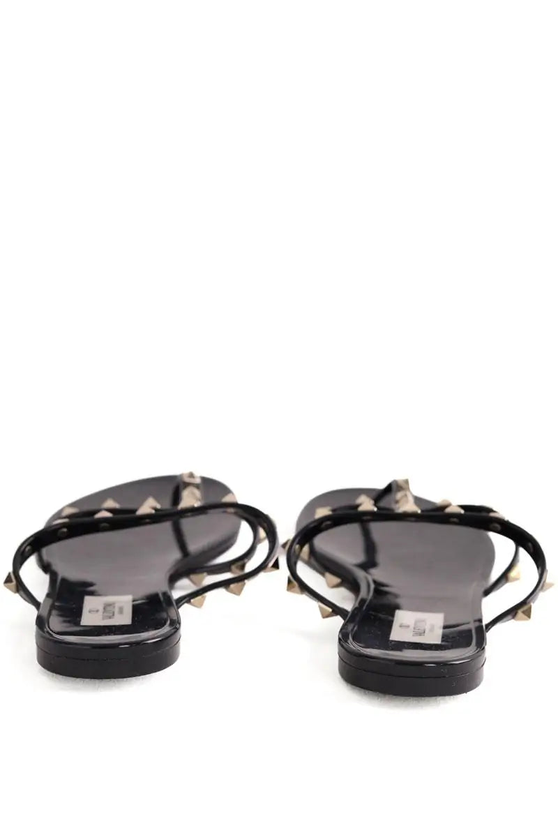 Sandales Valentino Noir en Plastique