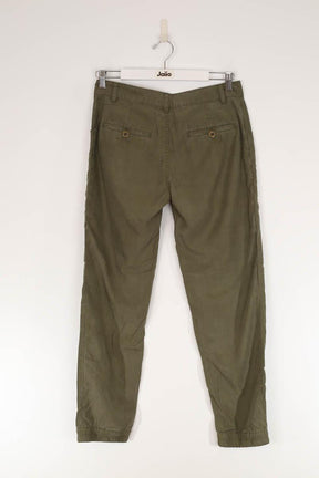 Pantalons Carot Maje  Kaki