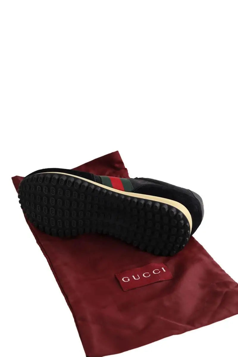 Baskets Gucci Noir en Tissu