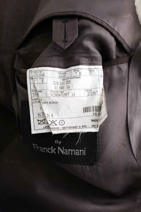Veste Franck Namani  Marron