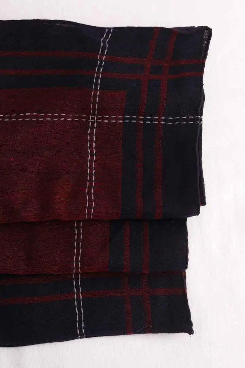 Foulard Kenzo Bordeaux en Laine