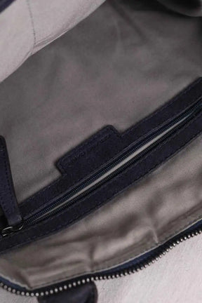Cabas Gerard Darel Marine en Cuir