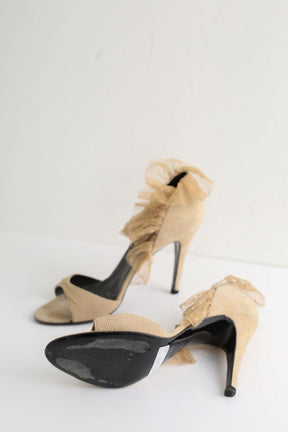 Talons Pierre Hardy  Beige