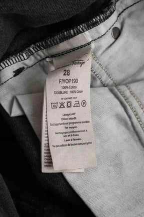 Jean droit American Vintage Noir en Coton