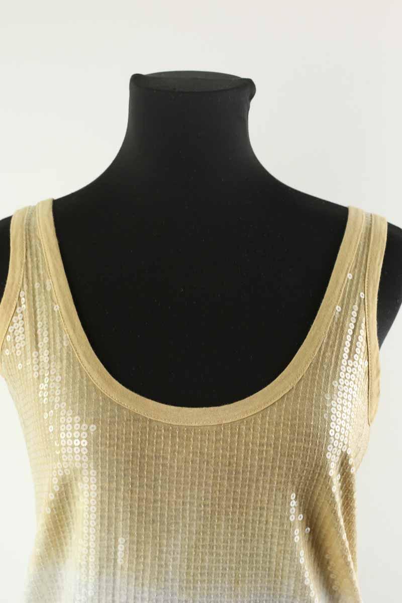 Tops sans manche Sandro  Jaune