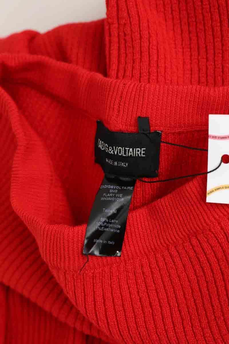 Pantalon droit Zadig & Voltaire  Rouge