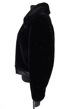 Veste Sandro Noir en Cuir