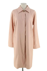 Trench-coat Calvin Klein Rose en Synthétique, taille S - Seconde Main
