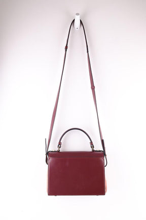 Bandoulière Lancel Pia Bordeaux