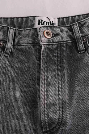 Jean droit Rouje Gris en Coton