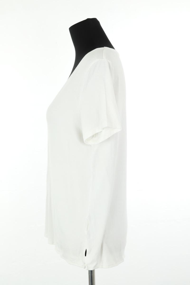T-shirts Majestic Filatures  Blanc