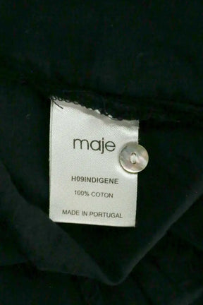 Blouse Maje Marine en Coton