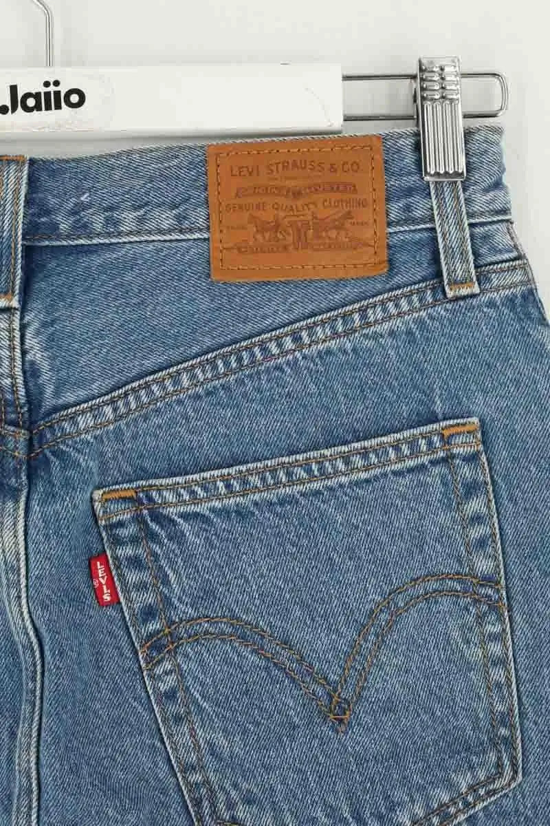 Jupe Levi's Bleu en Coton