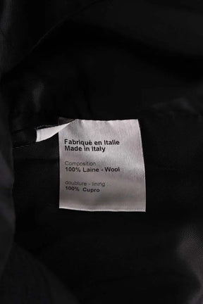 Veston Dior Noir en Laine