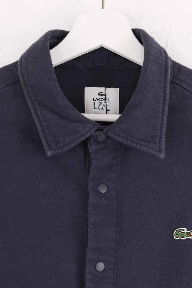 Veste Lacoste Marine en Coton