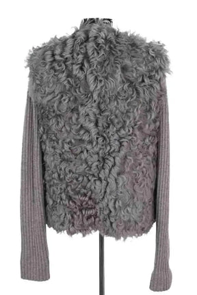 Veste Joseph Gris en Cuir