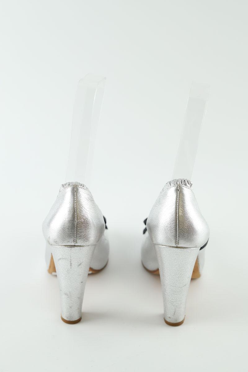 Talons Marc Jacobs  Argent
