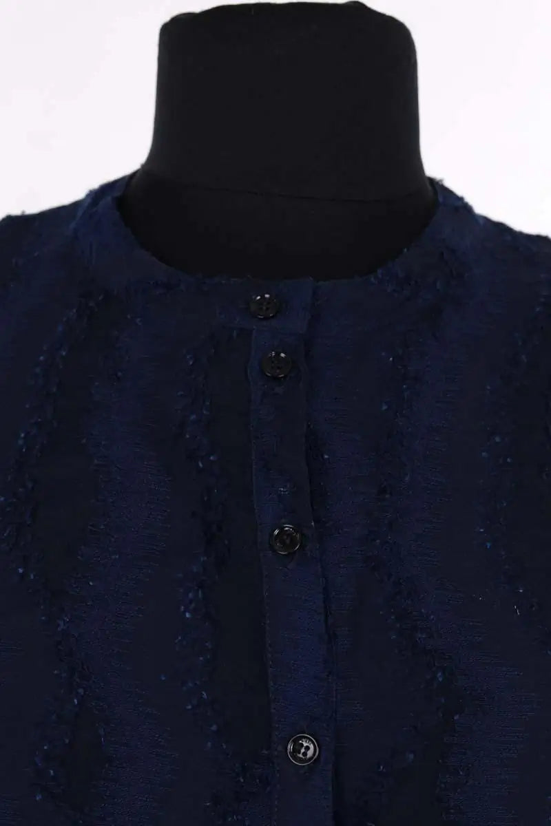 Blouse Balzac Marine en Viscose