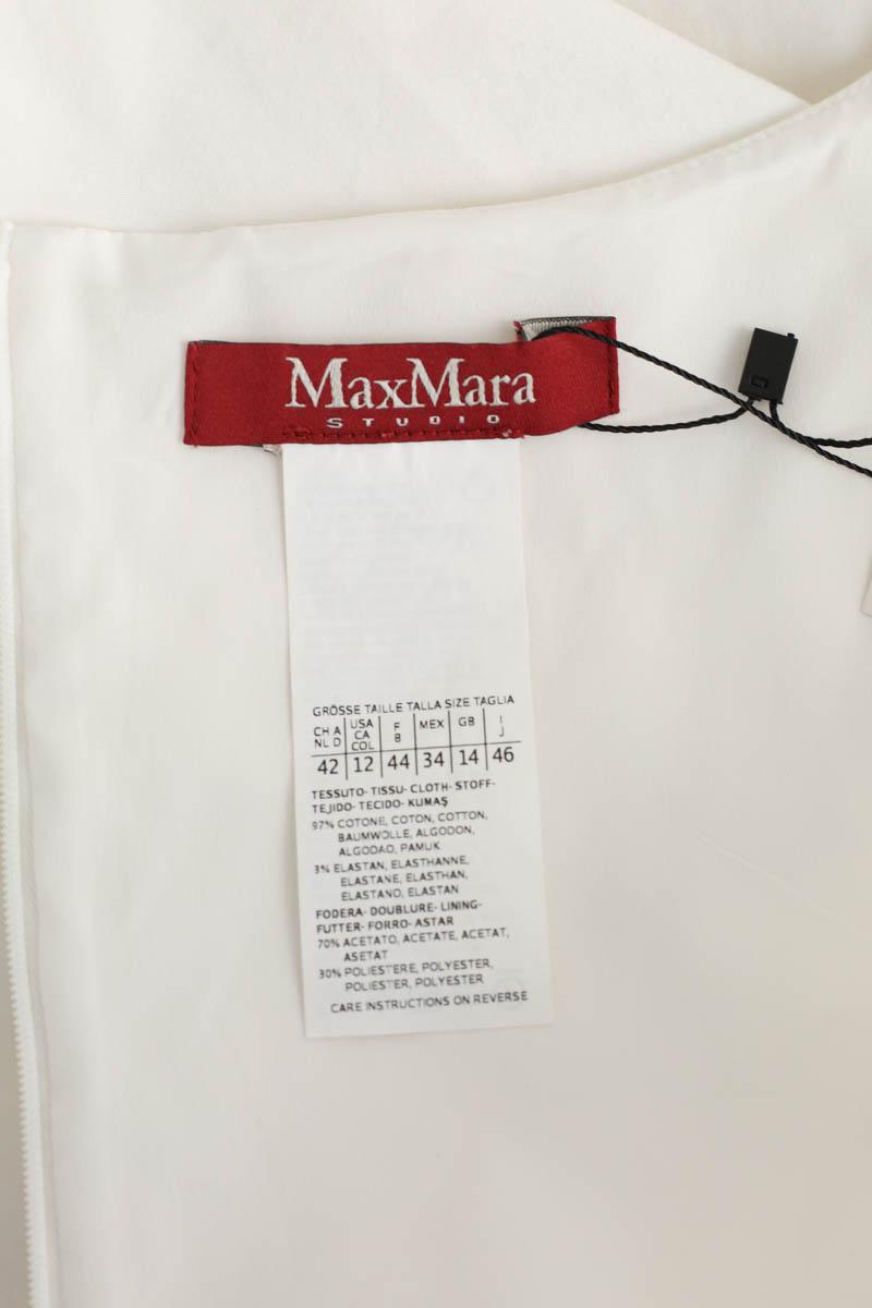 Mi-longueur Max Mara  Blanc