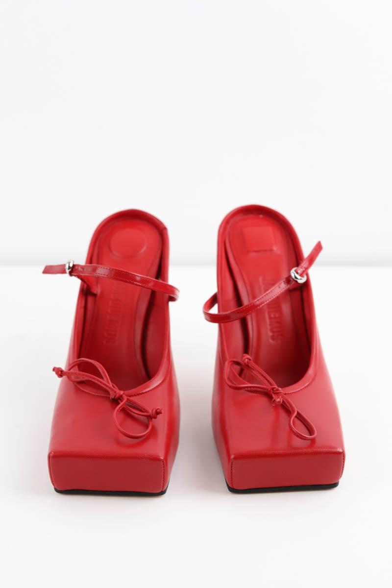 Talons Jacquemus  Rouge
