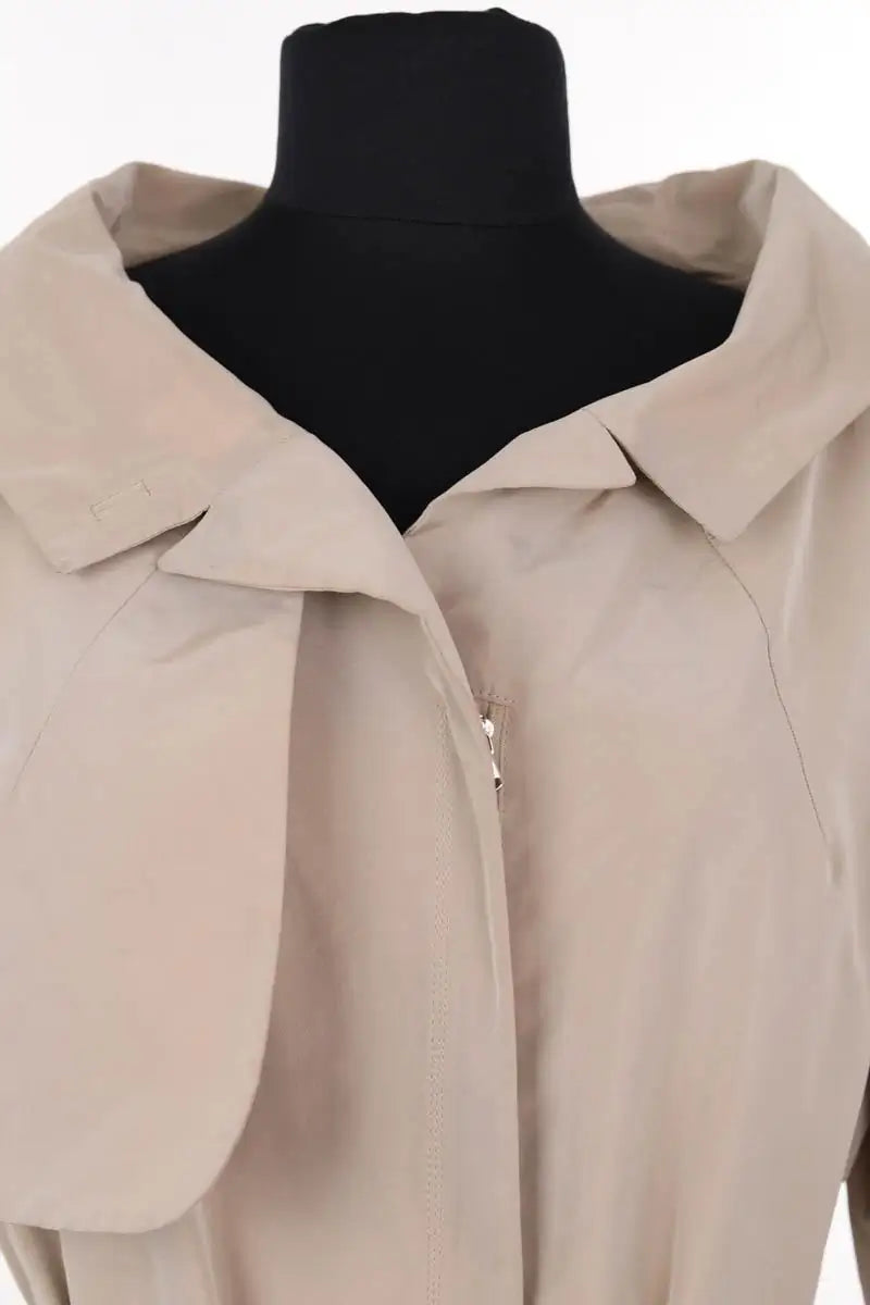 Trench-coat Carven Beige en Synthétique