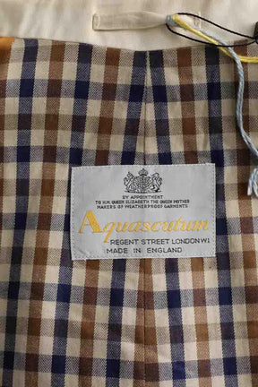 Trench-coat Aquascutum  Ecru