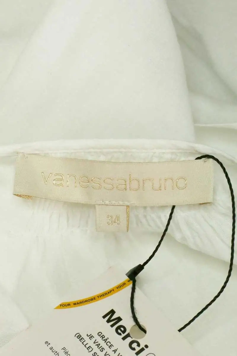 Blouse Vanessa Bruno Blanc en Coton